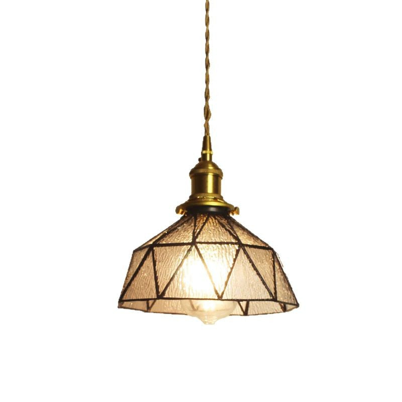 Vintage Geometric Pendelleuchte