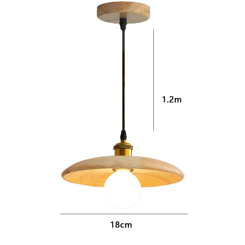 Moderne Holz Pendelleuchte