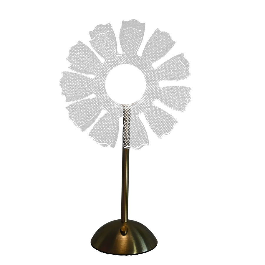 Blumen Design Tischlampe