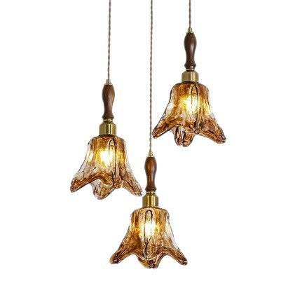 Künstlerische Florale Pendant Hängeleuchte