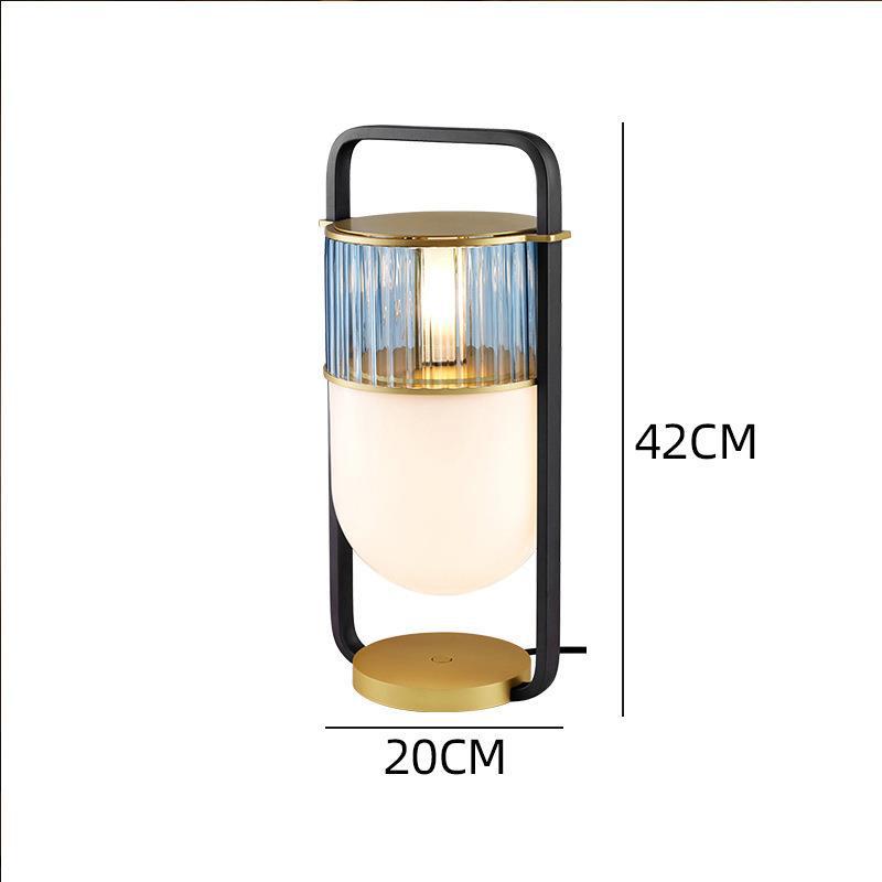 Elegante dekorative Tischlampe