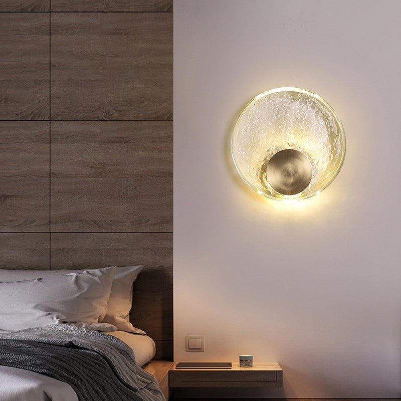 Künstlerische Wandlampe