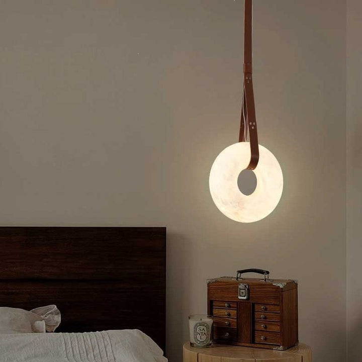 Minimalistische LED Ring Pendelleuchte