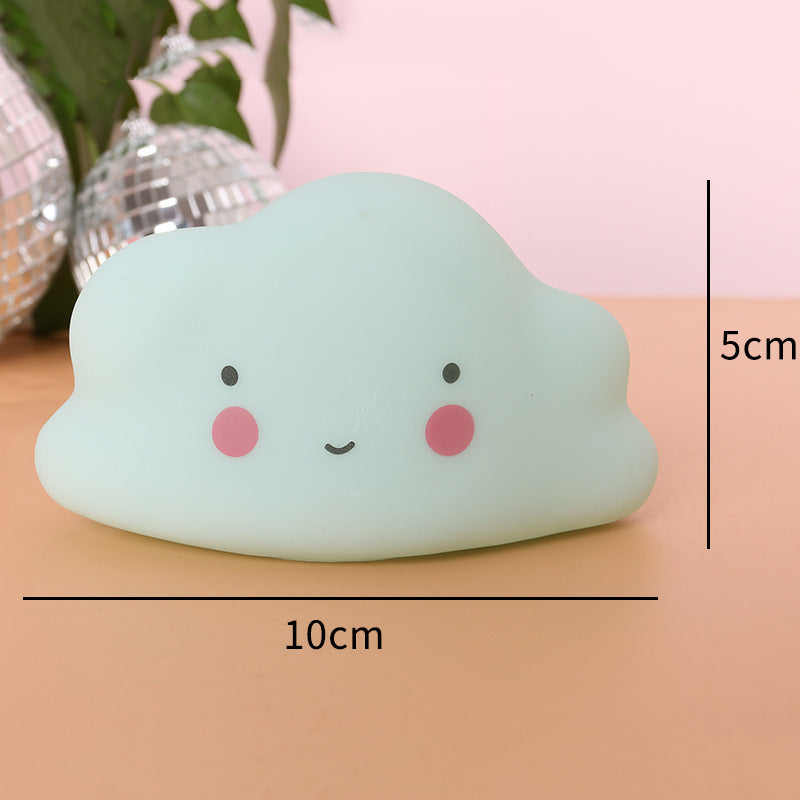 Silikon Soft-Touch LED Einhorn Nachtlicht Tischlampe