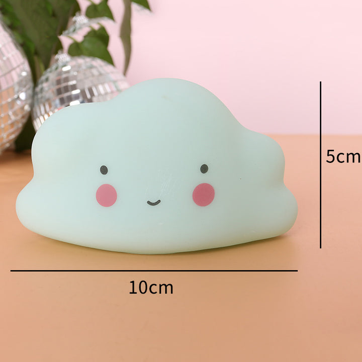 Silikon Soft-Touch LED Einhorn Nachtlicht Tischlampe