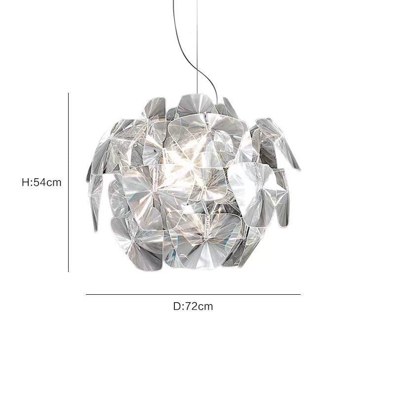 Moderne geometrische Pendelleuchte