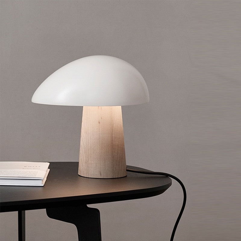 Künstlerische pilzförmige Tischlampe