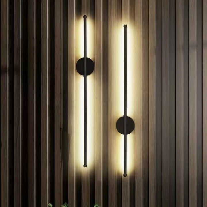 Moderner minimalistischer wandmontierter LED-Licht