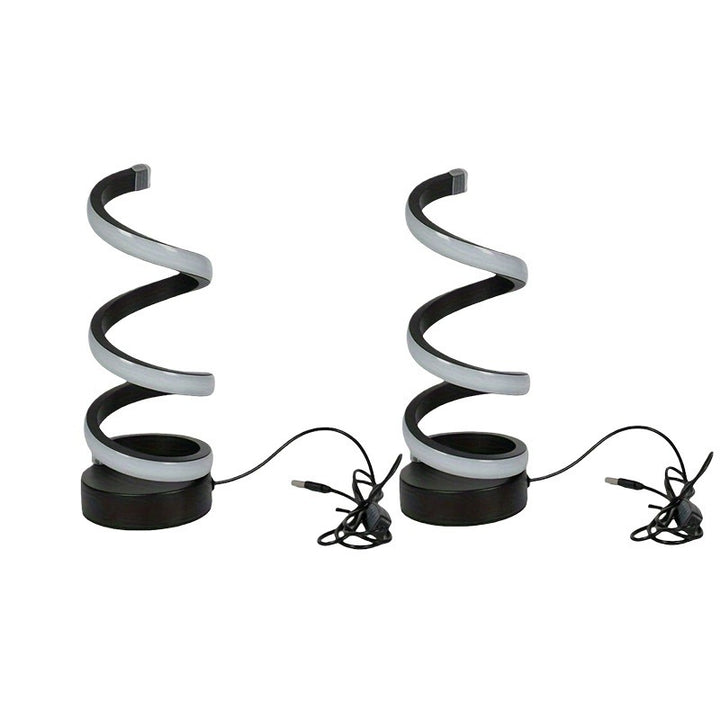 Spiral Tischlampe