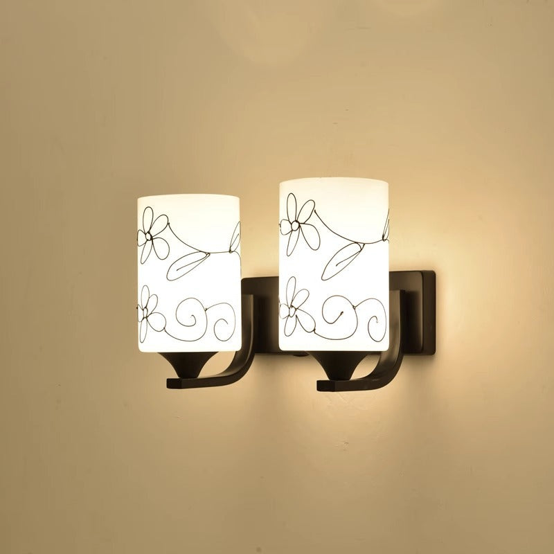 Künstlerische Blumendesign Wandlampe