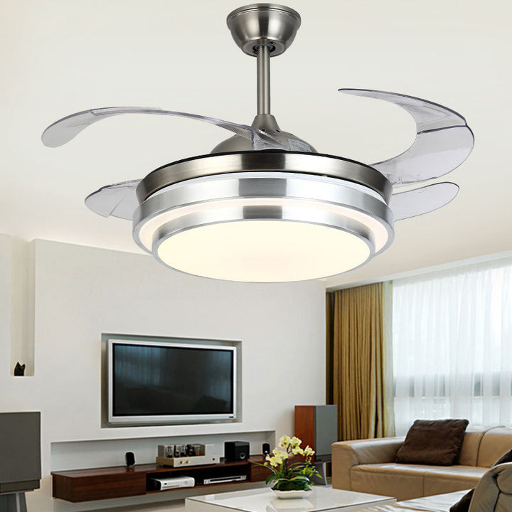 Zeitgenössische Deckenventilator Lichtinstallation