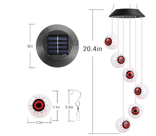 Hängende LED Halloween Dekorationslichter