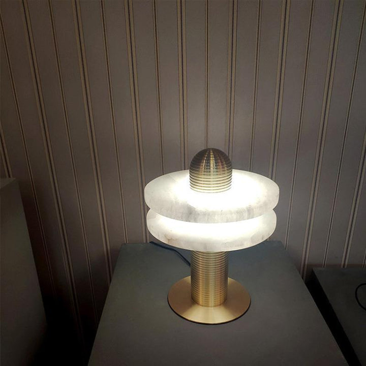 Skulpturale LED Akzent Tischlampe