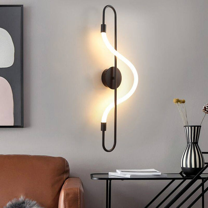 Künstlerische LED Wandleuchte