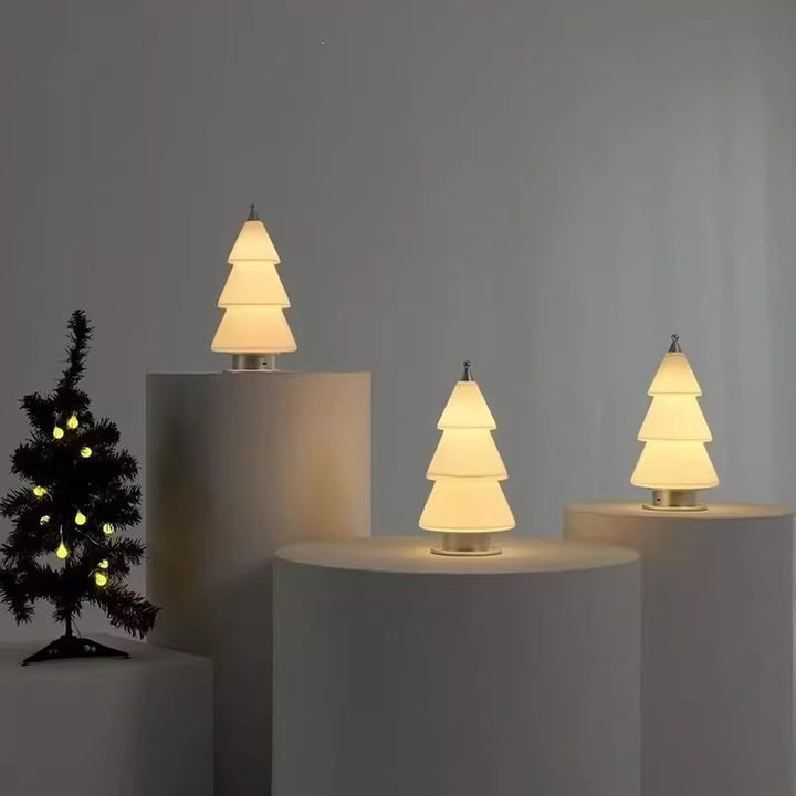 Künstlerische Tischlampe Weihnachtsbaum
