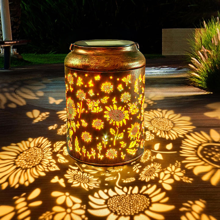 Dekorative Solar Gartenlaterne