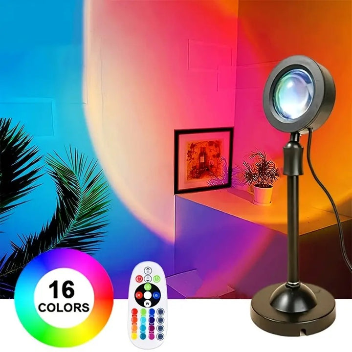 Verstellbare RGB Spotlampe
