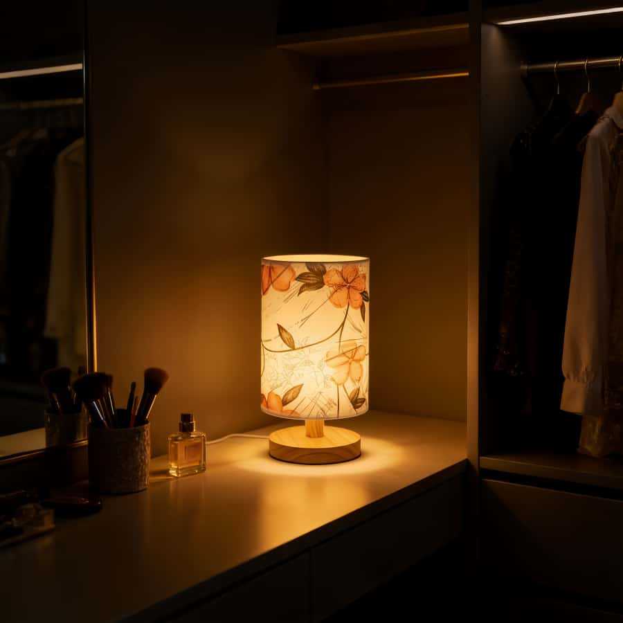 Dekorative Tischlampe