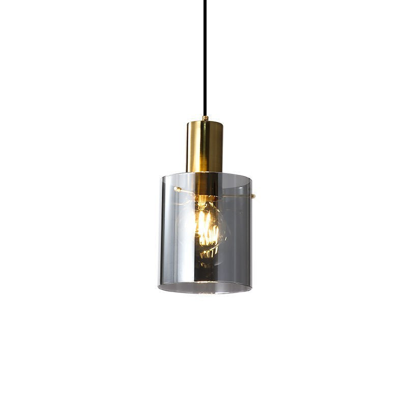 Moderne Transparente Glas Pendelleuchte