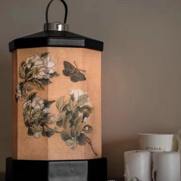 Elegante Floral Laterne