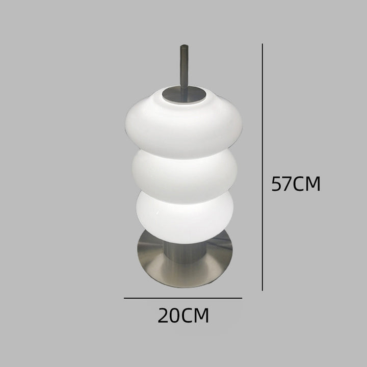 Skulptural Stehlampe mit geschwungenem Design
