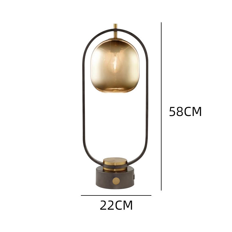Moderne industrielle Tischlampe