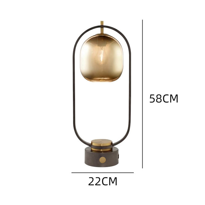 Moderne industrielle Tischlampe