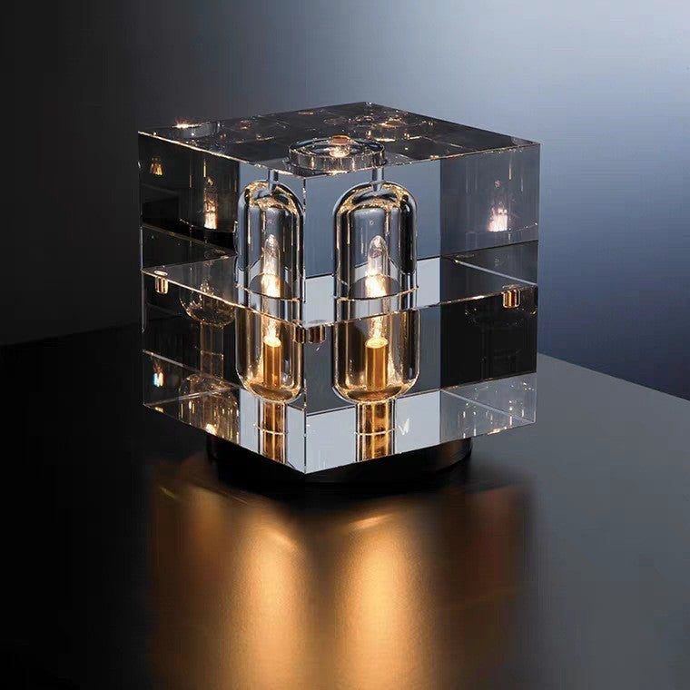 Luxuriöse Kristall Tischlampe