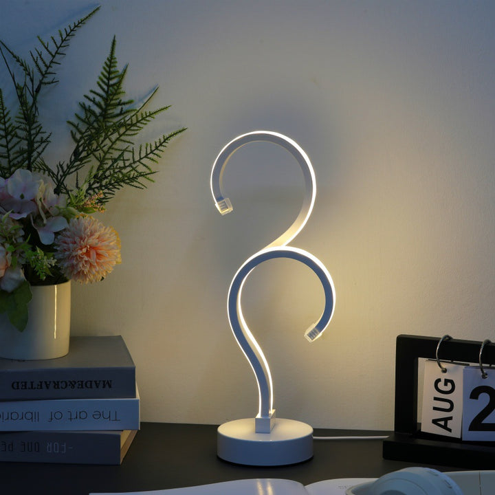 Gebogene LED Schreibtischlampe