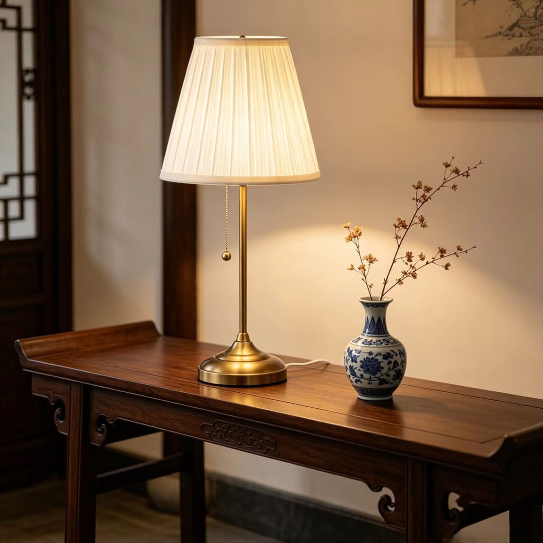 Elegante Nachttischlampe