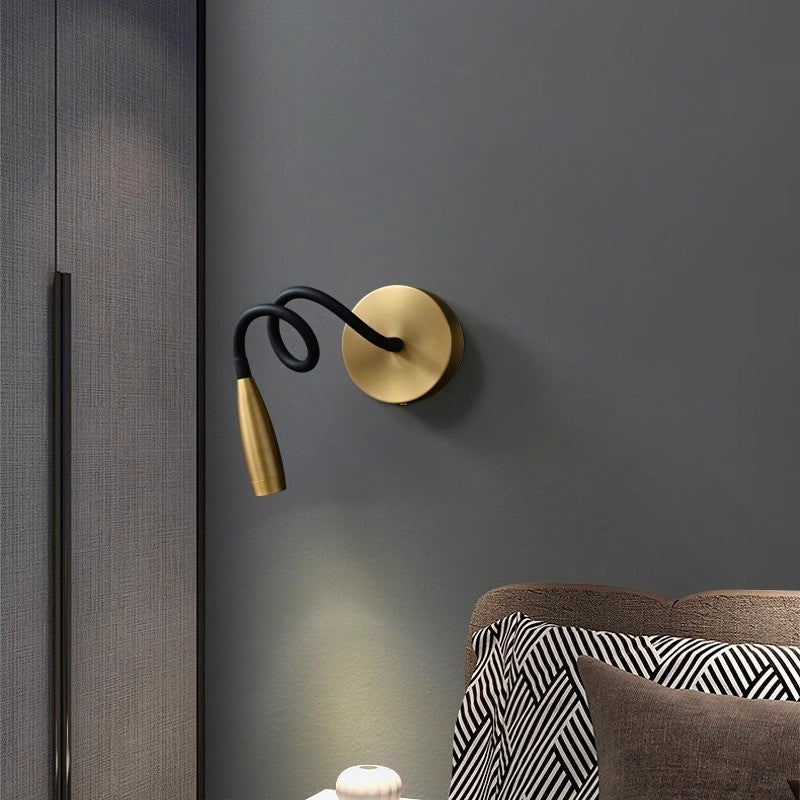 Elegante moderne Wandlampe