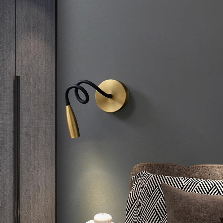Elegante moderne Wandlampe