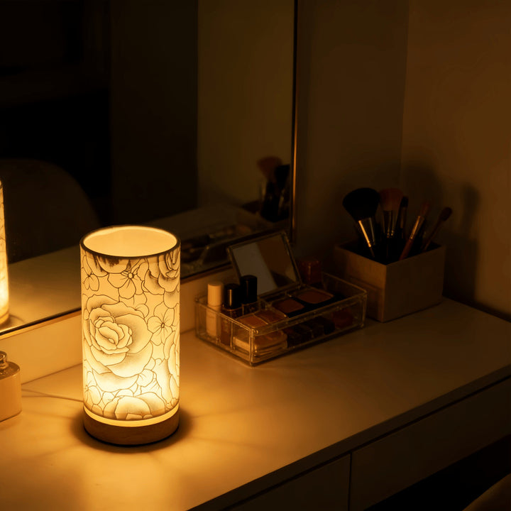 Dekorative Tischlampe