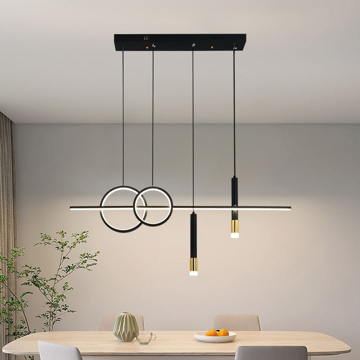 Moderne geometrische Pendelleuchte