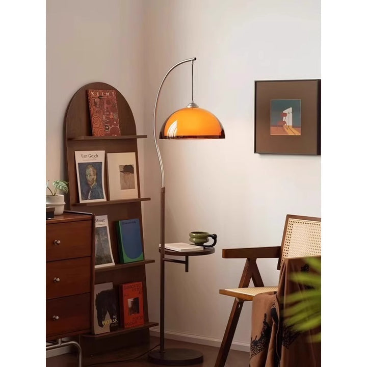 Moderne Bogen-Stehlampe mit verstellbarem Schirm