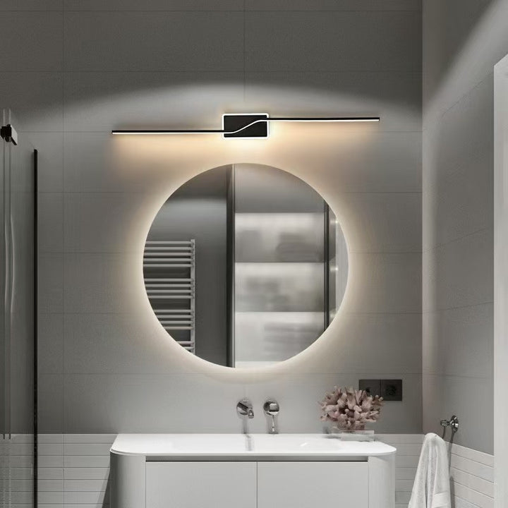 Slim Linear LED Schminkspiegel Licht mit Halo Rückenbeleuchtung
