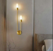 Moderne Doppeldraht-Wandlampe