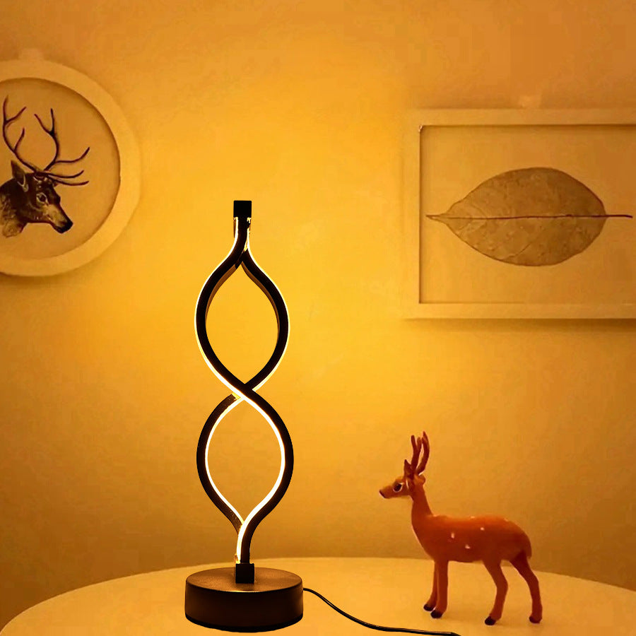 Abstrakte dekorative Tischlampe