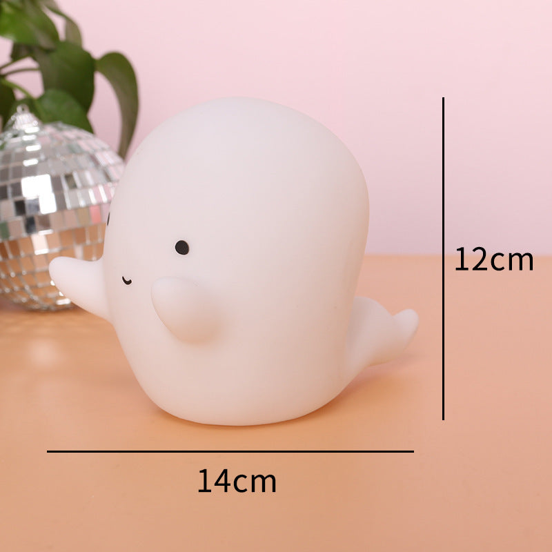 Silikon Soft-Touch LED Einhorn Nachtlicht Tischlampe