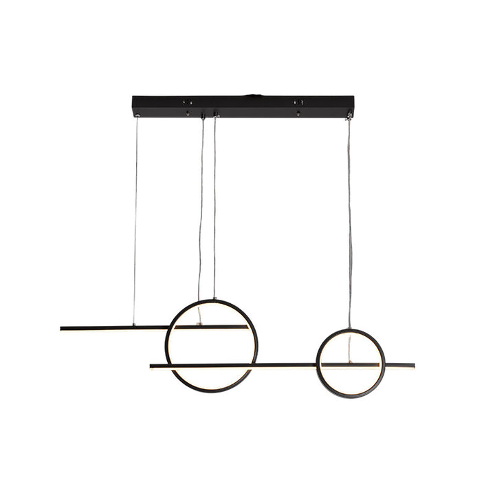 Moderne lineare Pendelleuchte