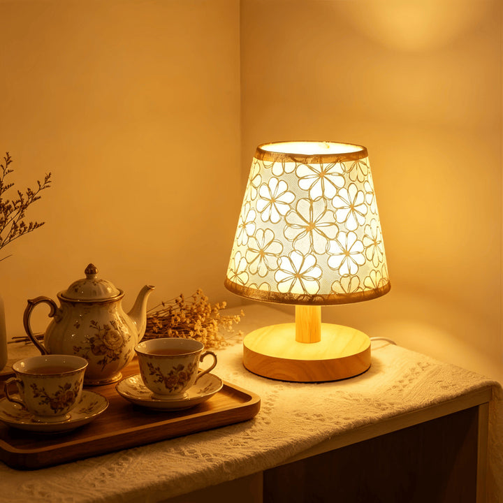 Dekorative Tischlampe
