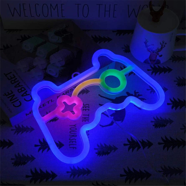 Gaming-Controller Neonlicht