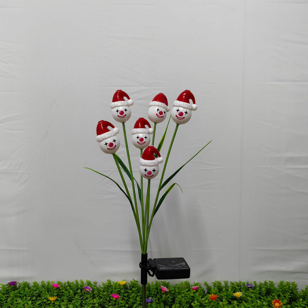 Dekorativer LED Santa Claus Gartenstecklicht