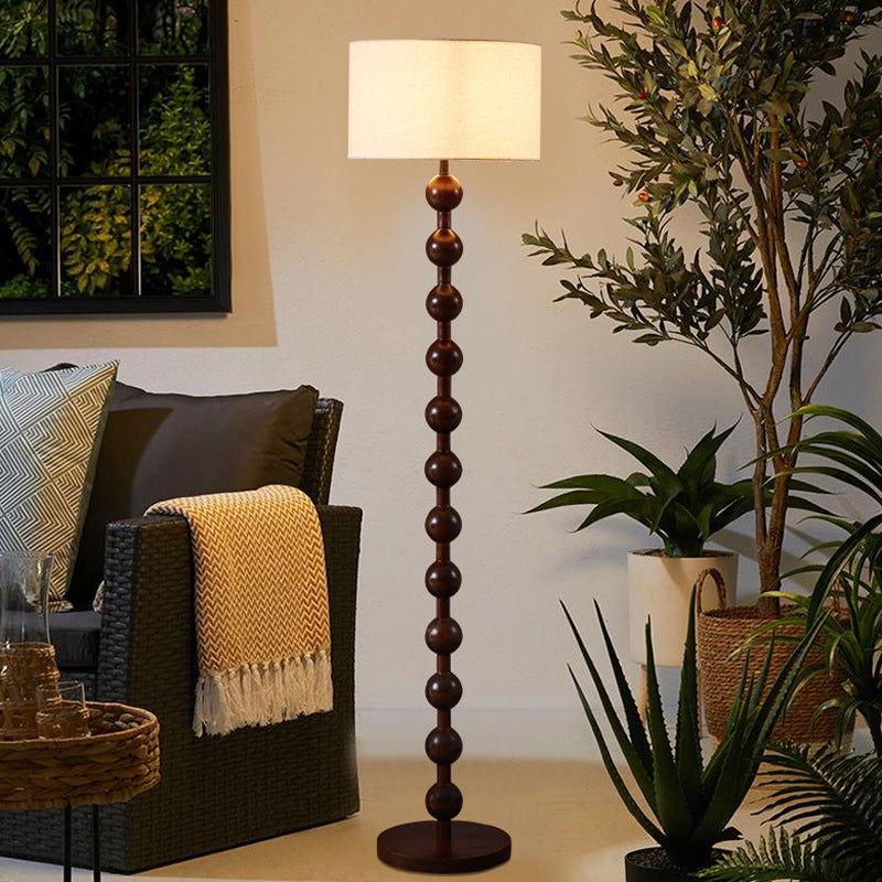 Zeitgenössische Holz Stehlampe