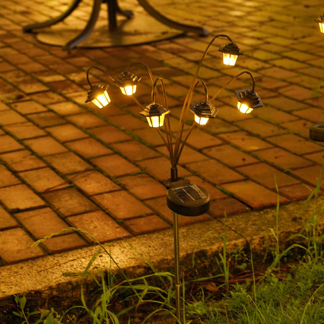 Solarbetriebene Außenlaternenlichter