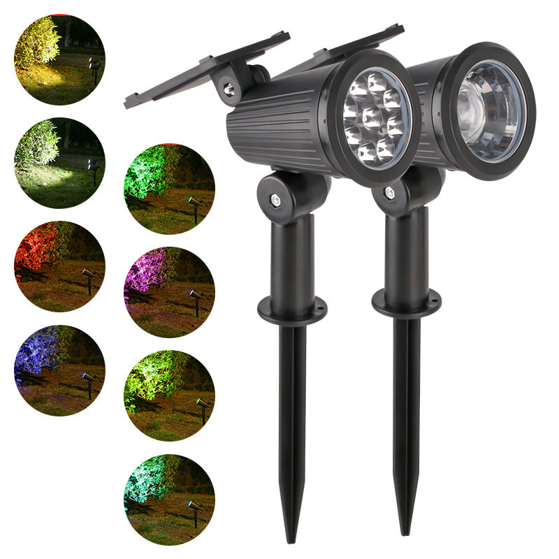 Outdoor Solar verstellbarer LED Spike Spotlight für Gartenlandschaft Beleuchtung