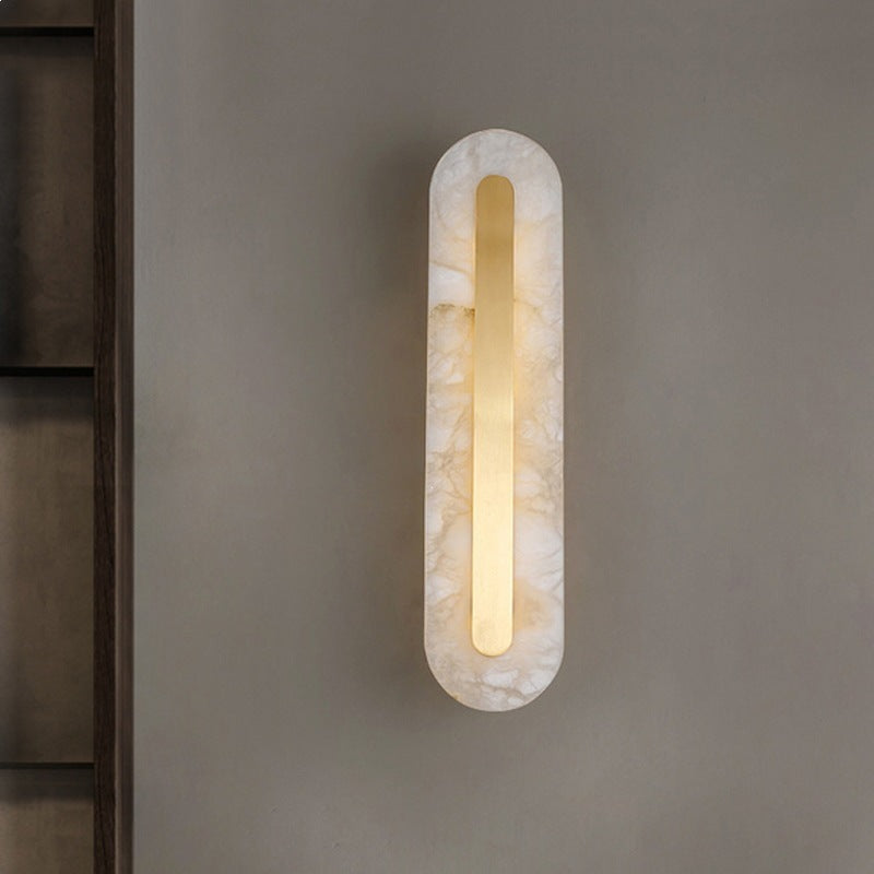 Moderne Alabaster Wandleuchte