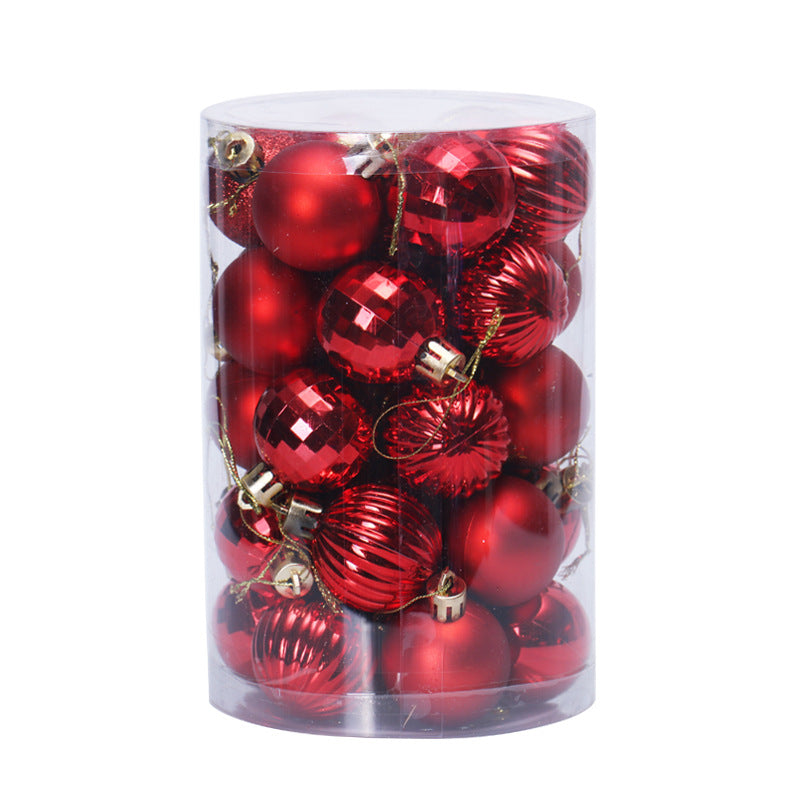 Dekorative Glas Kugeln Set