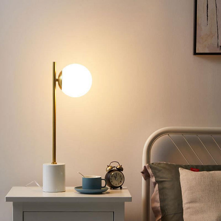 Elegante Marmor Basis Tischlampe