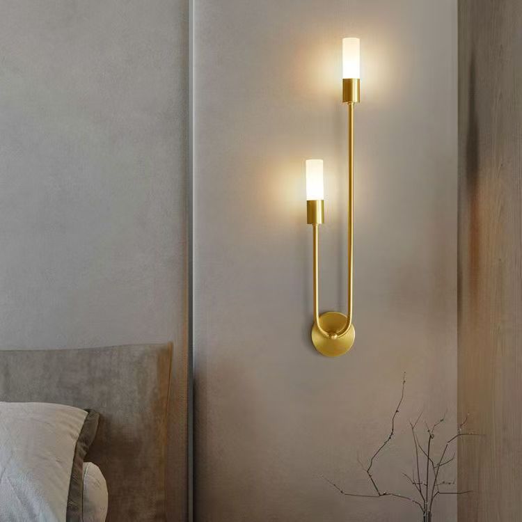 Moderne Doppeldraht-Wandlampe